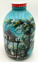 Vintage South African Coke Concentrate Bottle with Painted Design