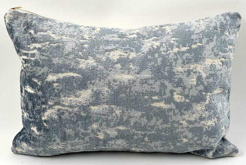 NEW Crushed Velvet Custom Pillow with Down Insert