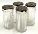 Set/4 Hoosier Spice Jars