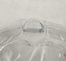Steuben Glass Wavy Edge Bowl