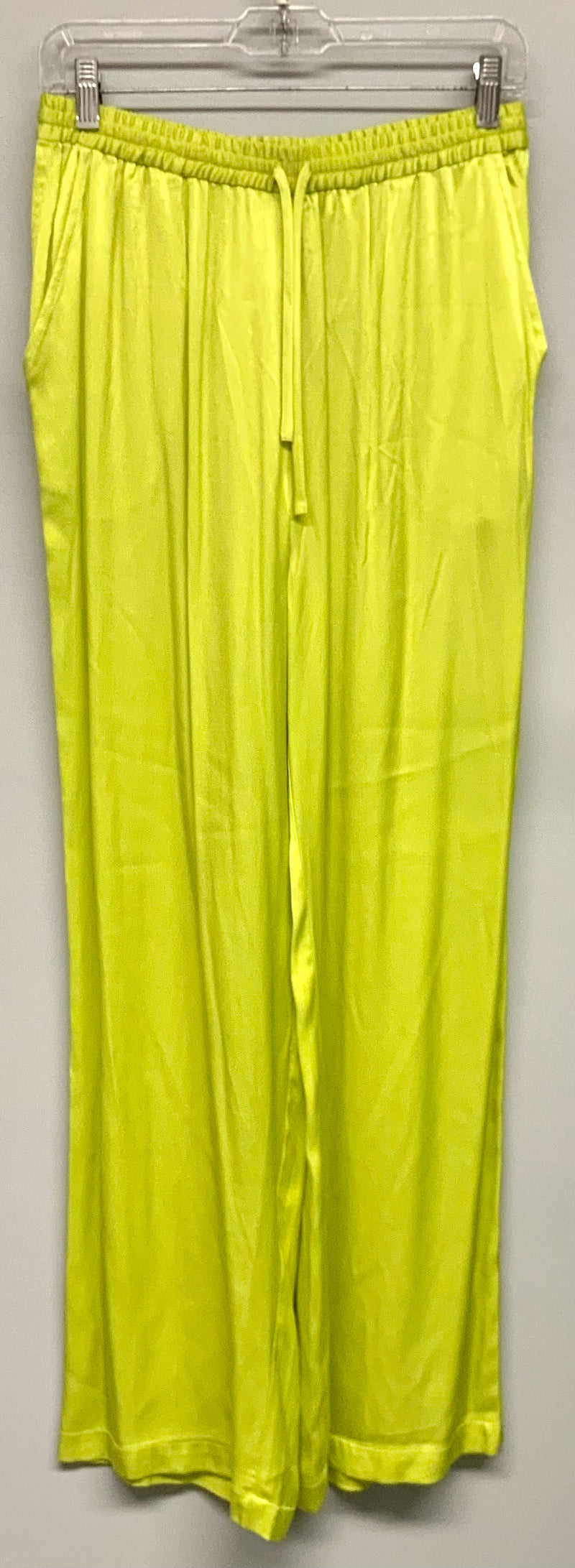 ESQUALO Neon Lime Drawstring Waist Pants