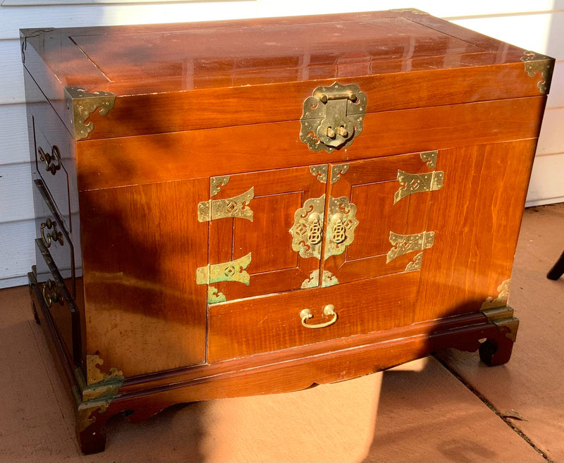 Vintage Asian Wedding Chest