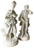 Pair of White French Style Figures