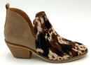 CORKYS Black/Brown/Cream Cowhide/Leather Limitless Bootie 9