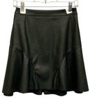 TUCKERNUCK Black Vegan Lea "Lana" Mini Skirt