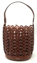KATE SPADE Brown Leather "Dorie" Bucket Bag