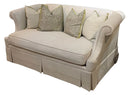Loveseat With Linen Upholstery
