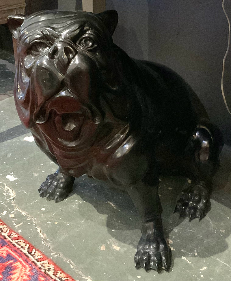 Black Metal Bulldog