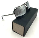 PORSCHE Gunmetal Titanium Frame Silver Mirrored Lens Sunglasses