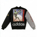 ADIDAS Black 1956 Stockholm Olympics L/S Bomber Jacket