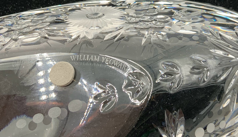 William Yeoward Marguerite Crystal Oval Relish Dish