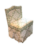 Small Upholstered Slipper Chair