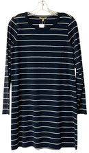 LILLA P Navy/White Stripe L/S T-Shirt Dress