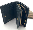 LOUIS VUITTON Black Monogram Empreinte Bifold Clea Wallet