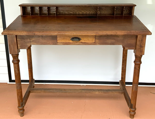 Antique Standing Desk with Slant Top