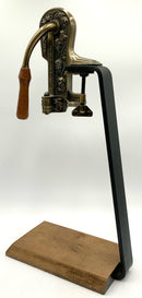 Estate Wine Opener with Wood & Metal Base