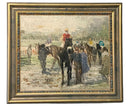 Dino Zampogna Oil on Canvas "Races"