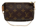 LOUIS VUITTON Monogram Mini Pochette Accessoires Chain Bag