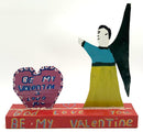 RA Miller Be My Valentine Folk Art