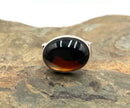 Sterling & Montana Agate Ring