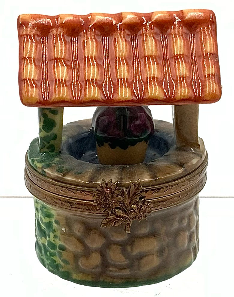 Limoges Handpainted Porcelain Trinket Box