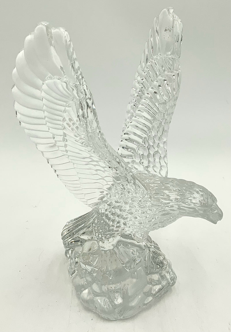 Waterford Fred Curtis Crystal Eagle Sculpture