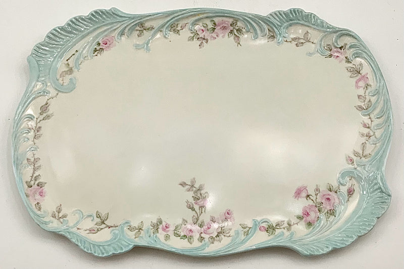 Handpainted Porcelain Vanity Tray