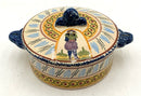 Henroit Quimper Lidded Trinket Box