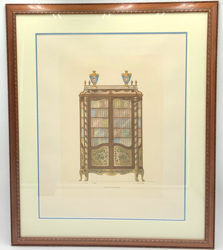 Pair of French Cabinet Engravings
