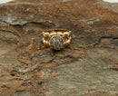 14kt Gold & Diamond Cluster Ring
