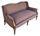 Vintage Upholstered Settee