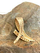 14kt Gold & Diamond Slide Pendant