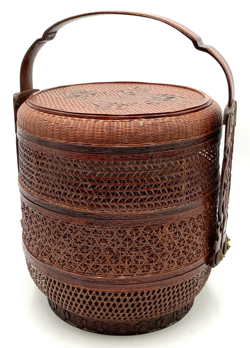 Vintage Asian Wedding Basket