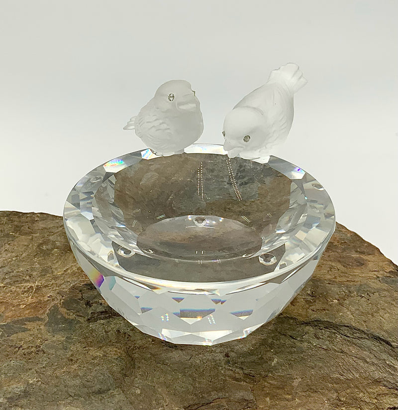 SWAROVSKI Crystal Birdbath