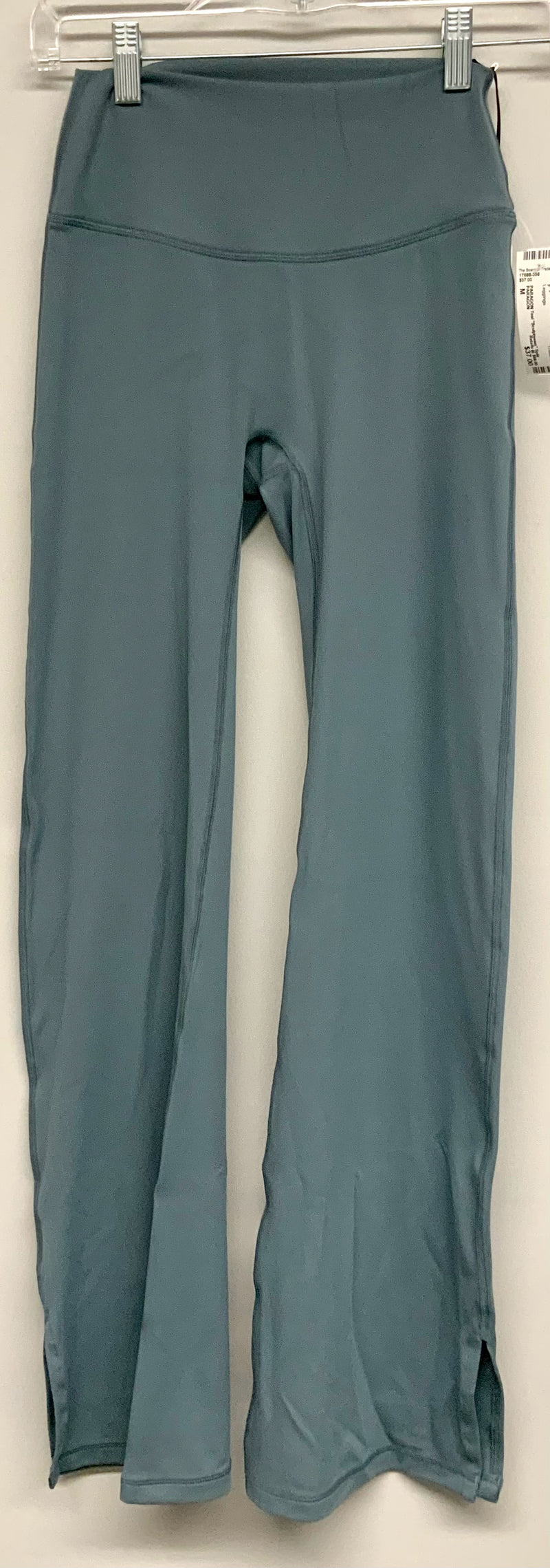 PARAGON Teal "Sculptseam" Split Ankle Flare Leggings