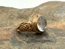 Stephen Dweck Bronze & Rock Crystal Ring