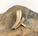 14kt Gold & Diamond Slide Pendant