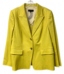 ESCADA Yellow Lemonade Cotton Double Button Blazer