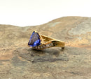 18kt Gold, Diamond & Tanzanite Ring