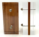 Herb Ritts Vintage MCM Wood & Lucite Bookends