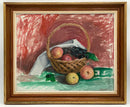 Kalman Oswald Oil on Board of Fruit Still Life