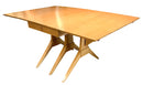 MCM Style Beechwood Drop Leaf Dining Table