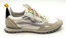ONCEPT White Nylon Beige Suede Silver Black Speckle Sole Toronto Sneakers 8