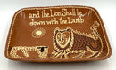 Henderson's Signed Lion & Lamb Redware Bowl