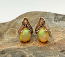 Le Vian 14kt Gold, Diamond & Opal Earrings