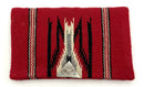 GANSCRAFT Vintage Native American raspberry Chimayo Wool  Clutch w/Coin Purse