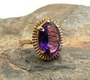 14kt Gold & Amethyst Ring