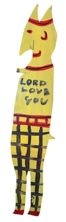 RA Miller Folk Art Devil Cutout