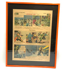 Vintage 1941 Framed Comic Strip