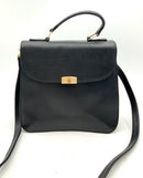 MARK CROSS Vintage Pebbled Leather Top Handle Classic Crossbody Satchel